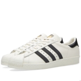 R42a8794 - Adidas Superstar 80s DLX Vintage White & Core Black - Men - Shoes